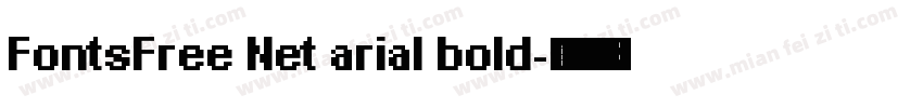 FontsFree Net arial bold字体转换